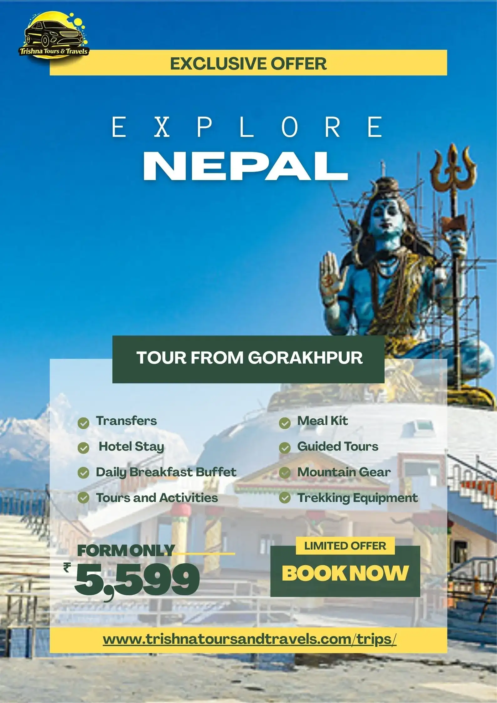 Nepal Tour from gorakhpur